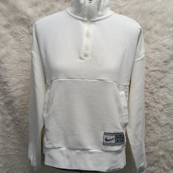 Nike Dri-Fit Swoosh Fly Women's 1/4 Zip Basketball Sweatshirt Size M - Picture 1 of 8